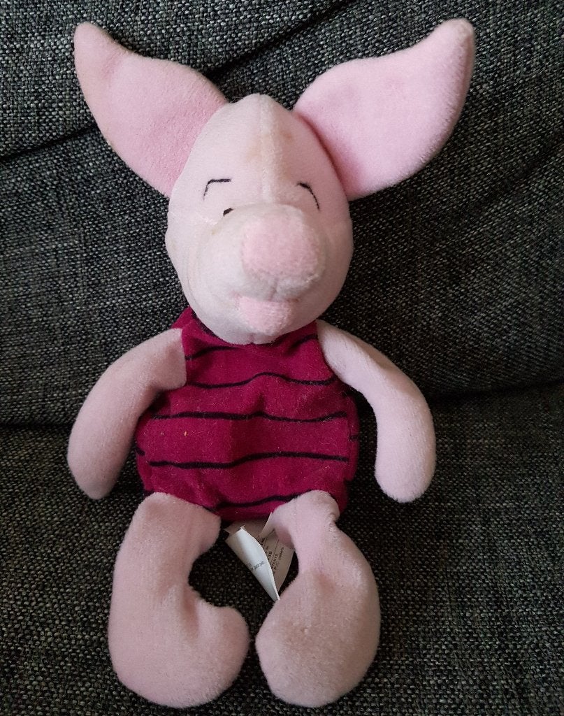 Disney / Piglet beanie, Verzamelen, Disney, Ophalen of Verzenden, Winnie de Poeh of vrienden, Zo goed als nieuw, Knuffel