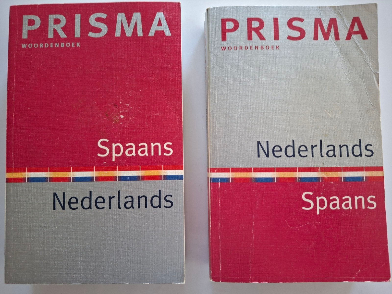 2x Prisma woordenboek Spaans Nederlands  totaalprijs 9 euro, Boeken, Ophalen of Verzenden, Zo goed als nieuw, Prisma of Spectrum