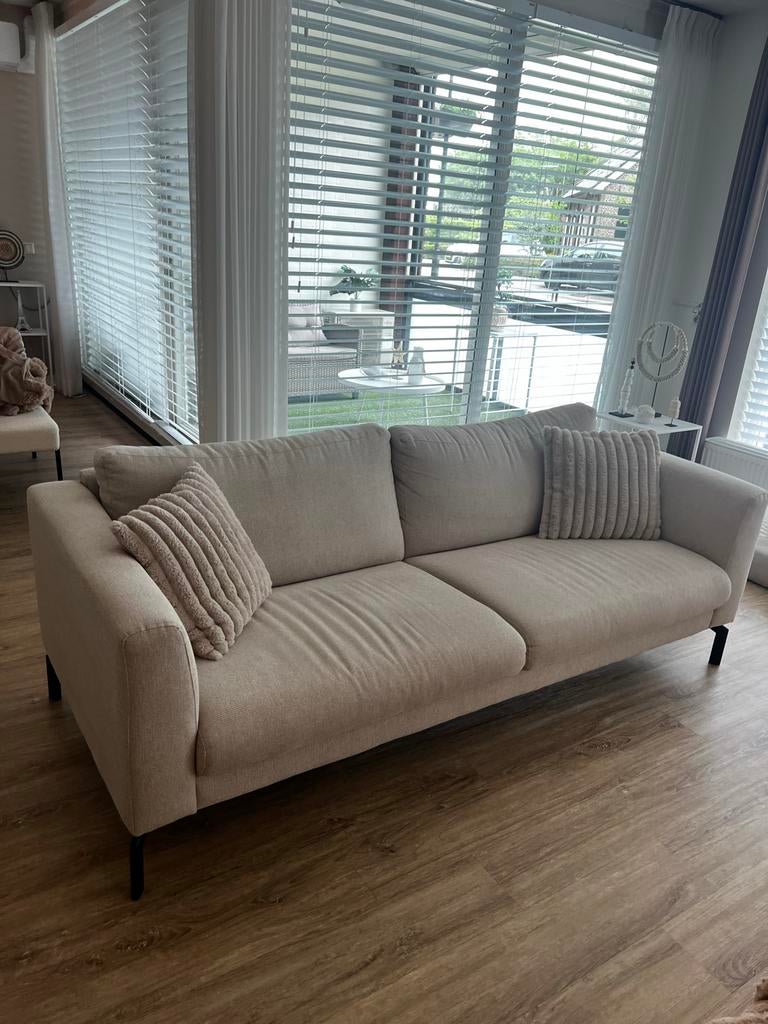Comfortabele bank van Woonexpress - Zo goed als nieuw, Ophalen, Driepersoons, 75 tot 100 cm, Zo goed als nieuw