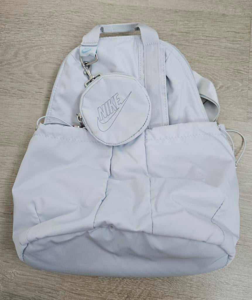 Nike Mini Rugzak Lichtblauw met Portemonnee, Overige merken, Minder dan 30 cm, Ophalen of Verzenden, Minder dan 25 cm