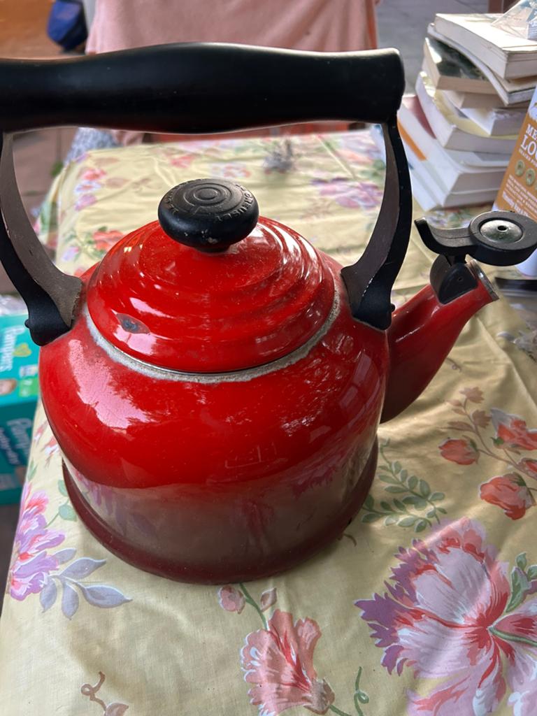Fluitketel Smeg, Witgoed en Apparatuur, Waterkokers, 1 tot 2 liter, Ophalen of Verzenden, Gebruikt