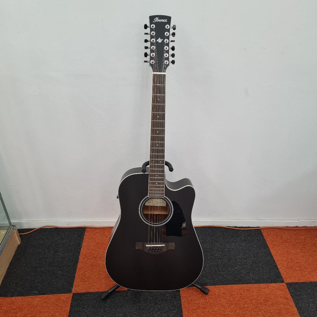 Ibanez AW8412CE-WK 12 Snarige Gitaar, Ophalen, Gebruikt, Solid body, Ibanez