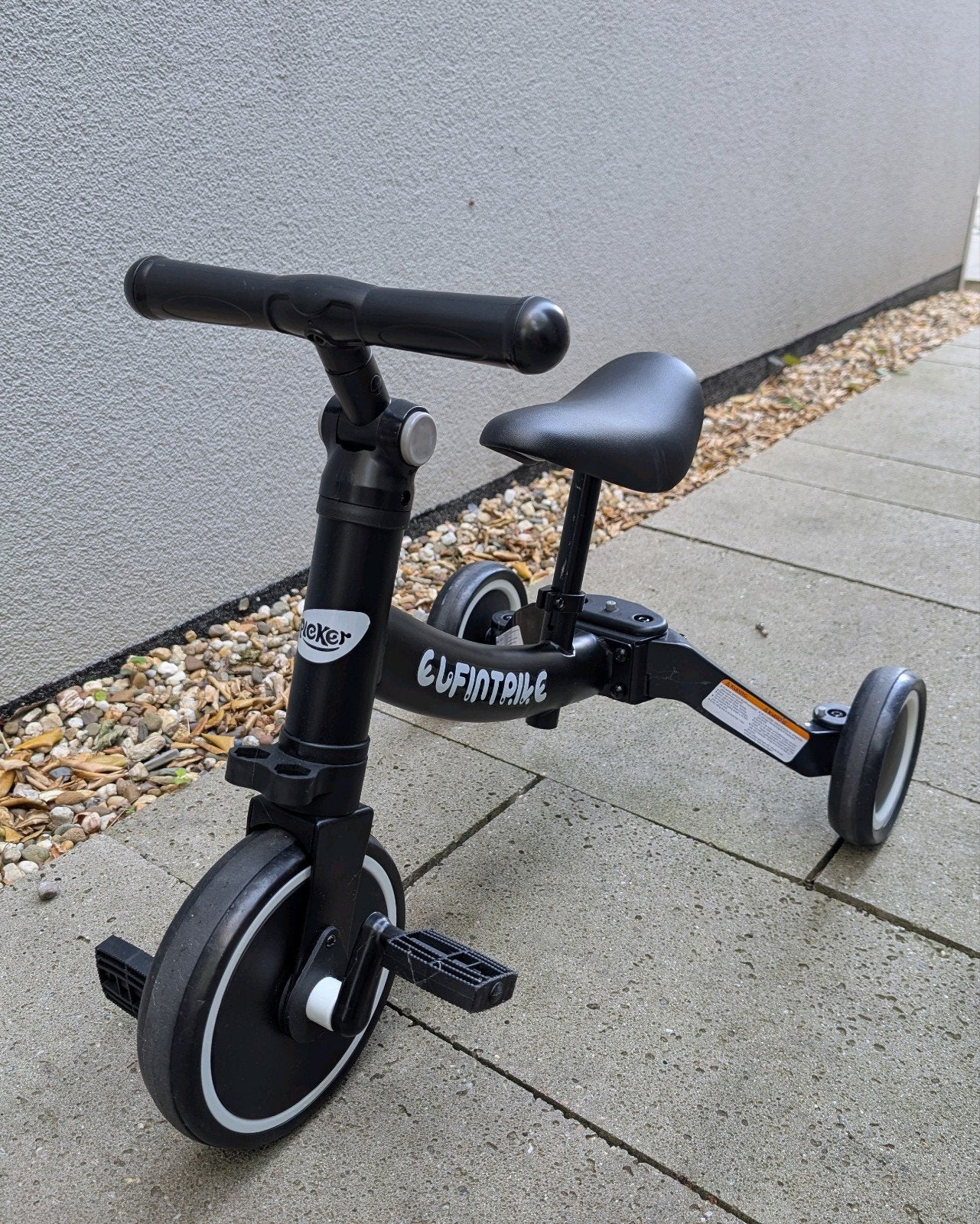 3-in-1 loopfiets/driewieler met pedalen z.g.a.n. | 1-3 jaar, Ophalen of Verzenden, Zo goed als nieuw, Loopfiets