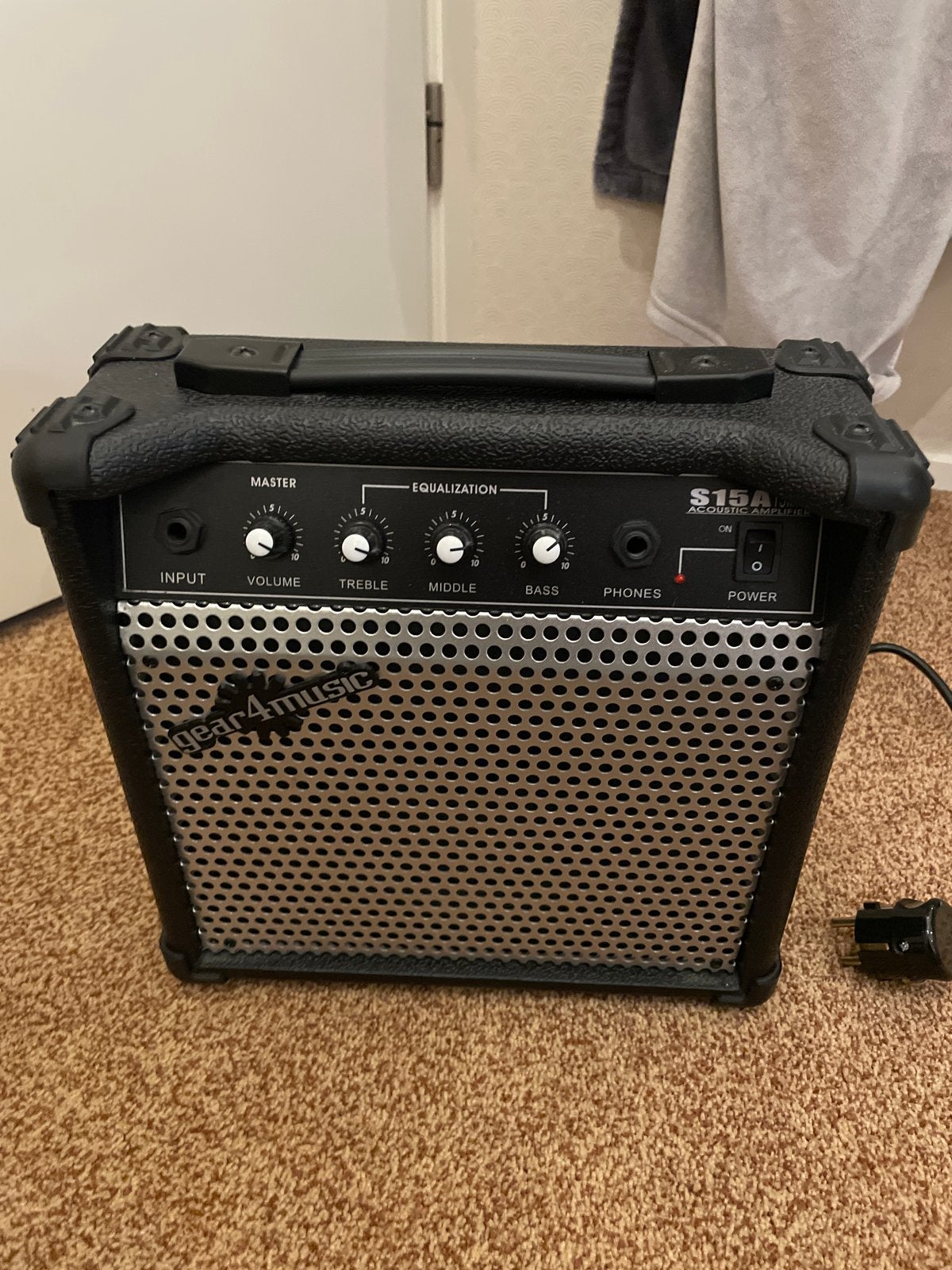 Gear4music S15A Akoestische Gitaarversterker, Muziek en Instrumenten, Versterkers | Bas en Gitaar, Ophalen of Verzenden, Zo goed als nieuw