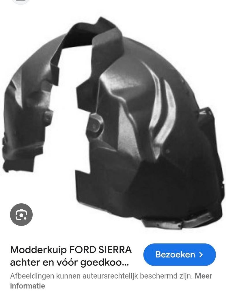 GEZOCHT Ford sierra modderkuip, Achterklep, Voor, Nieuw, Ophalen of Verzenden