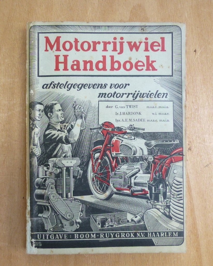 Afstelgegevens voor motoren 1949, Ophalen of Verzenden, Overige merken