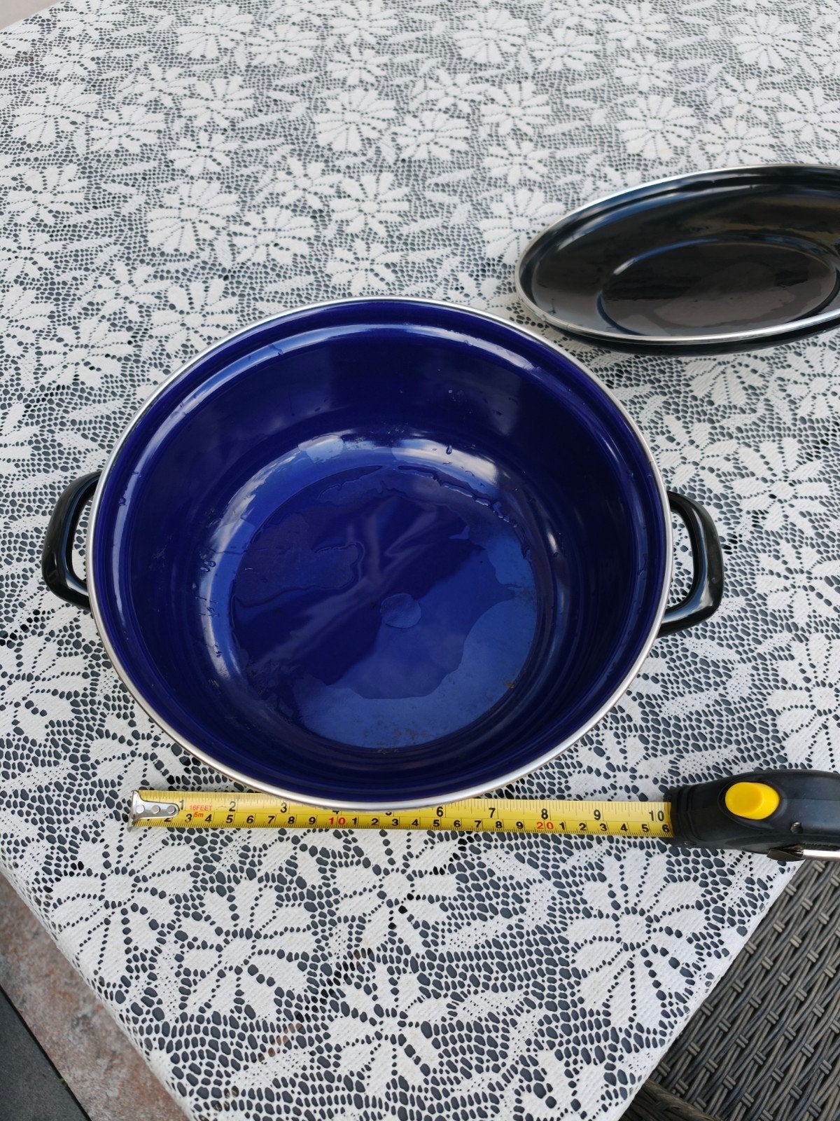 BK Braadpan met deksel - 25 cm, Ophalen, Gebruikt, Braadpan, Met deksel