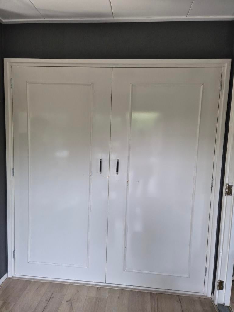 2 grote binnendeuren 205x93x4 cm, Gebruikt, 80 tot 100 cm, Binnendeur, Ophalen of Verzenden