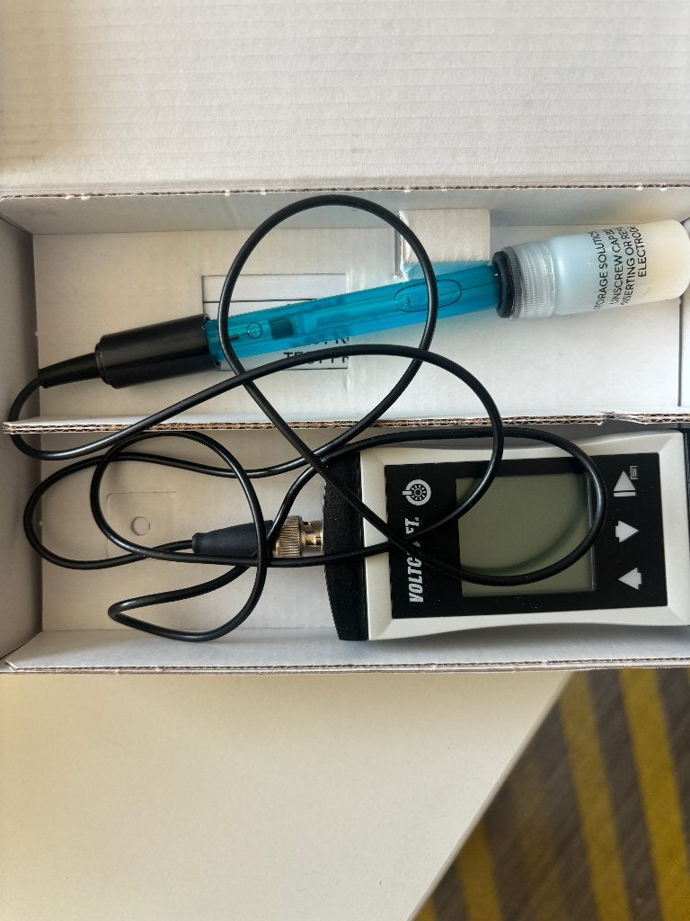 Voltcraft PH-410 pH-meter, Ophalen of Verzenden, Zo goed als nieuw, Overige meters