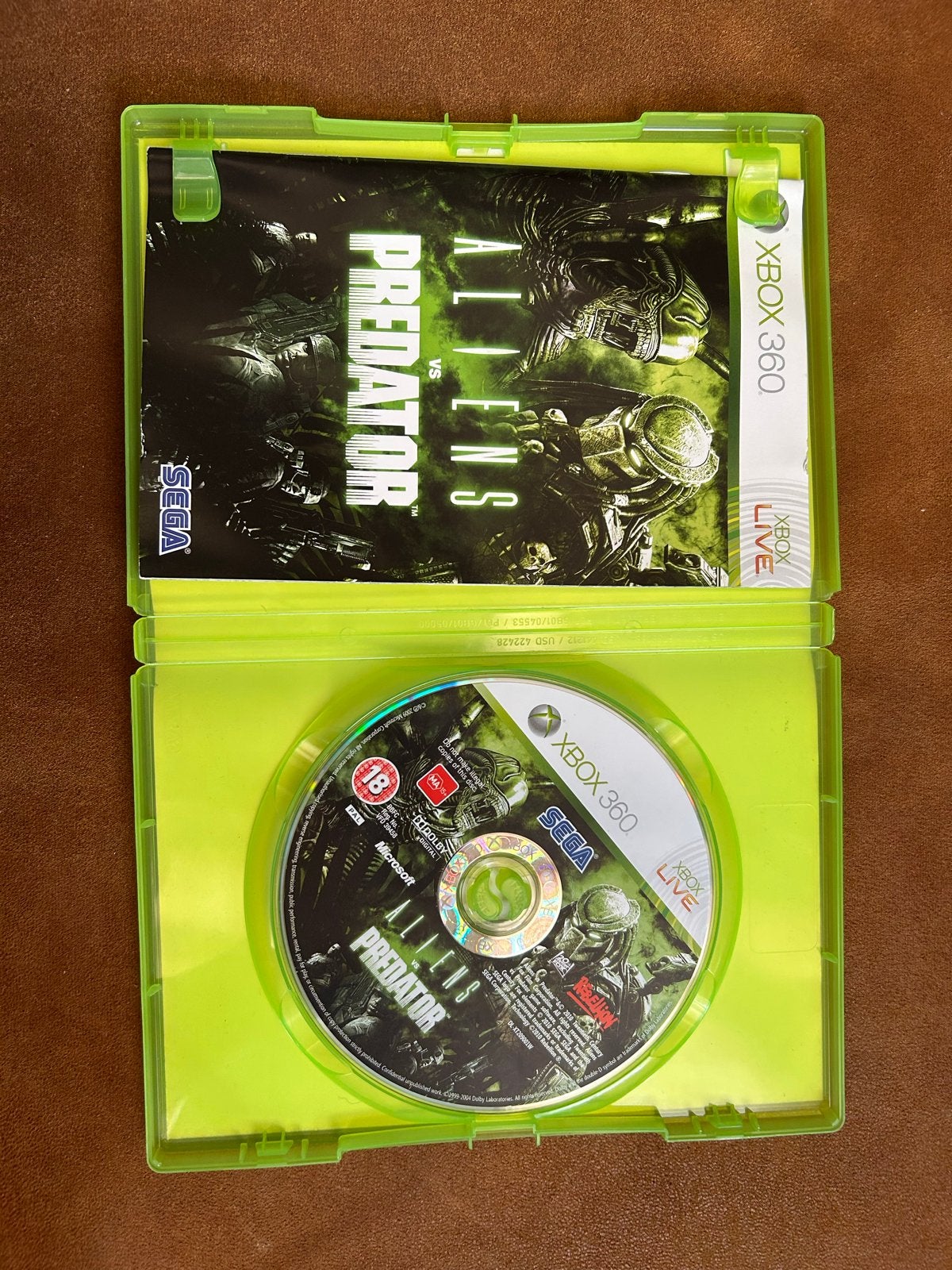 Aliens vs Predator & Gears of War 2 - Xbox 360, Online, Gebruikt, Vanaf 18 jaar, Shooter