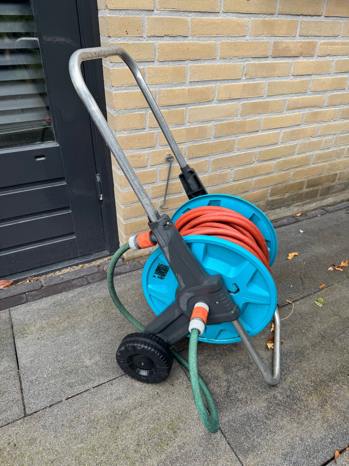 Gardena tuinslang met haspel, Ophalen, Gebruikt, Tuinslanghaspel