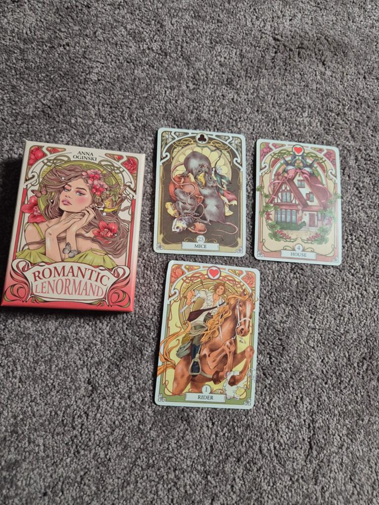 Romantic Lenormand Tarotkaarten - Anna Oginski, Een of twee spelers, Ophalen of Verzenden, Zo goed als nieuw, Anna Oginski