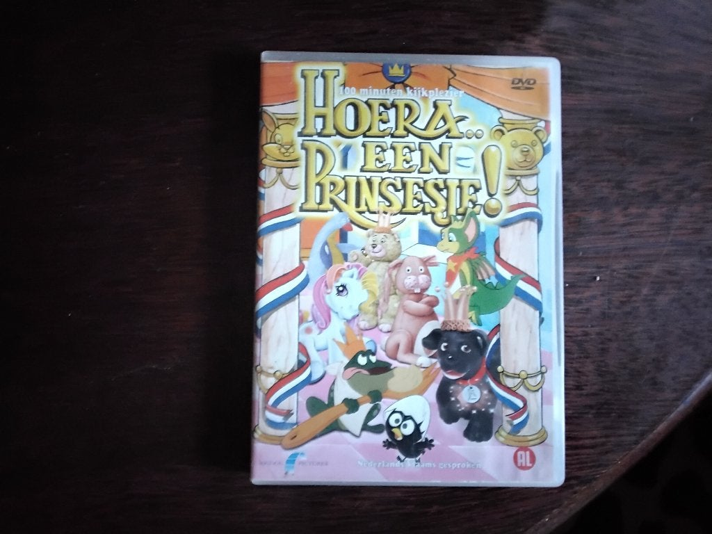Hoera een prinsesje, origineel, Avontuur, Alle leeftijden, Ophalen of Verzenden, Zo goed als nieuw