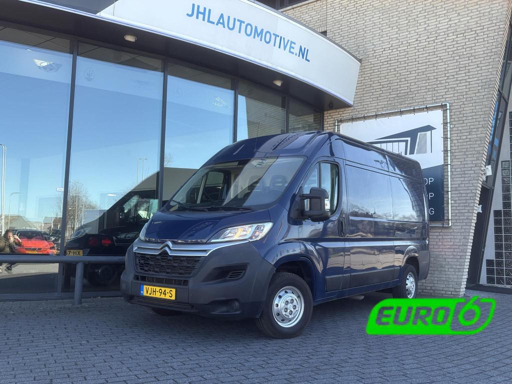 Citroen Jumper 30 2.2 BlueHDi 140 L2H2*AIRCO*3-PERS*BLUETOOT, Voorwielaandrijving, Stof, Gebruikt, 4 cilinders