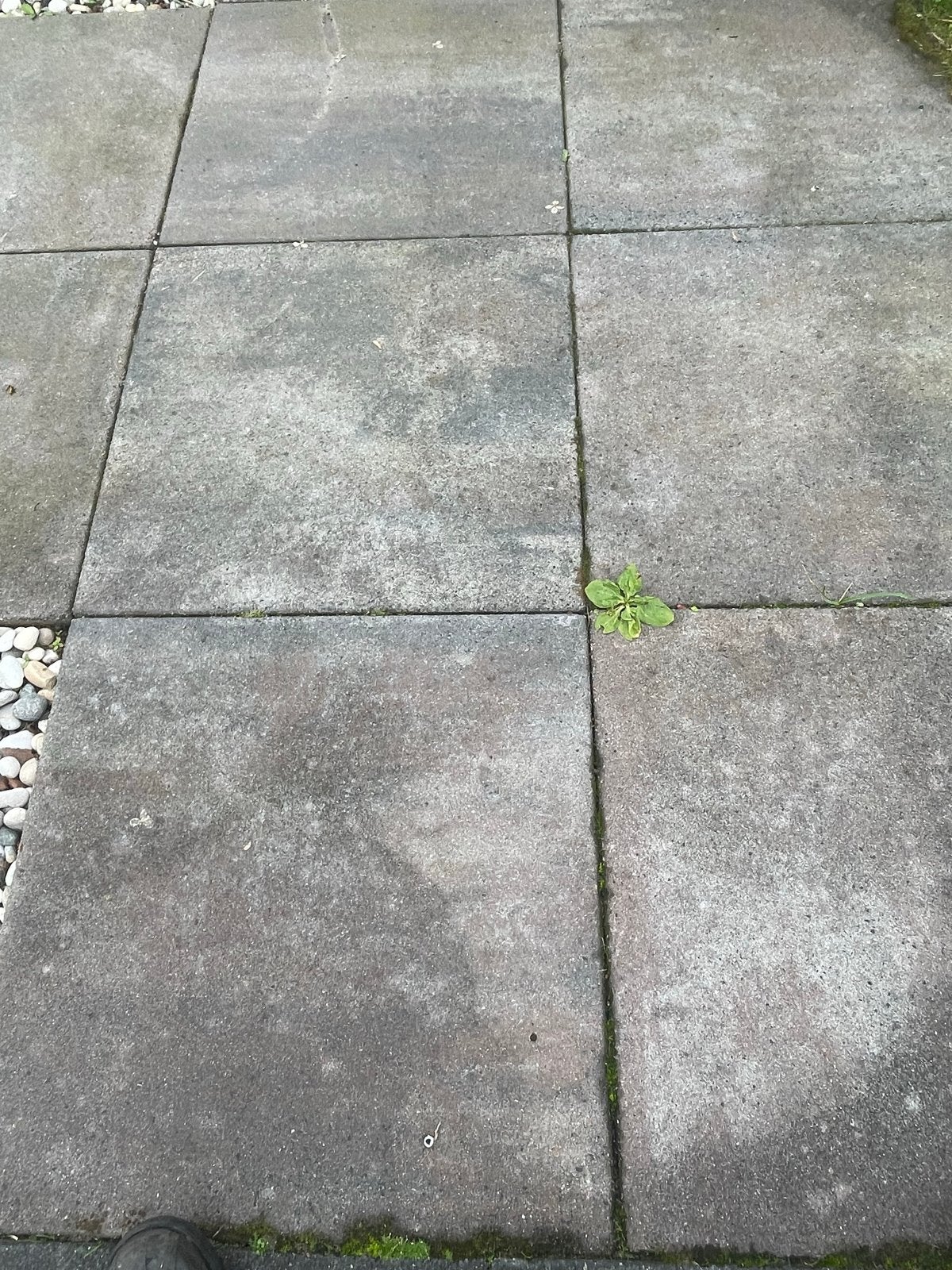 Betonnen terrastegels - 30 m², Gebruikt, Ophalen of Verzenden, 10 m² of meer, Beton