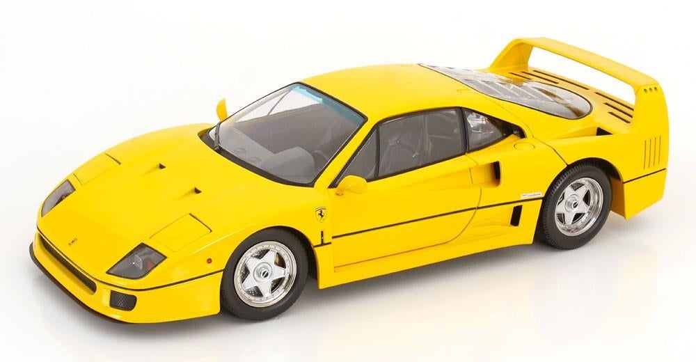 1:12 Ferrari F40 - 1987 - Geel    !!NIEUW!!, Auto, ., Nieuw, Ophalen of Verzenden