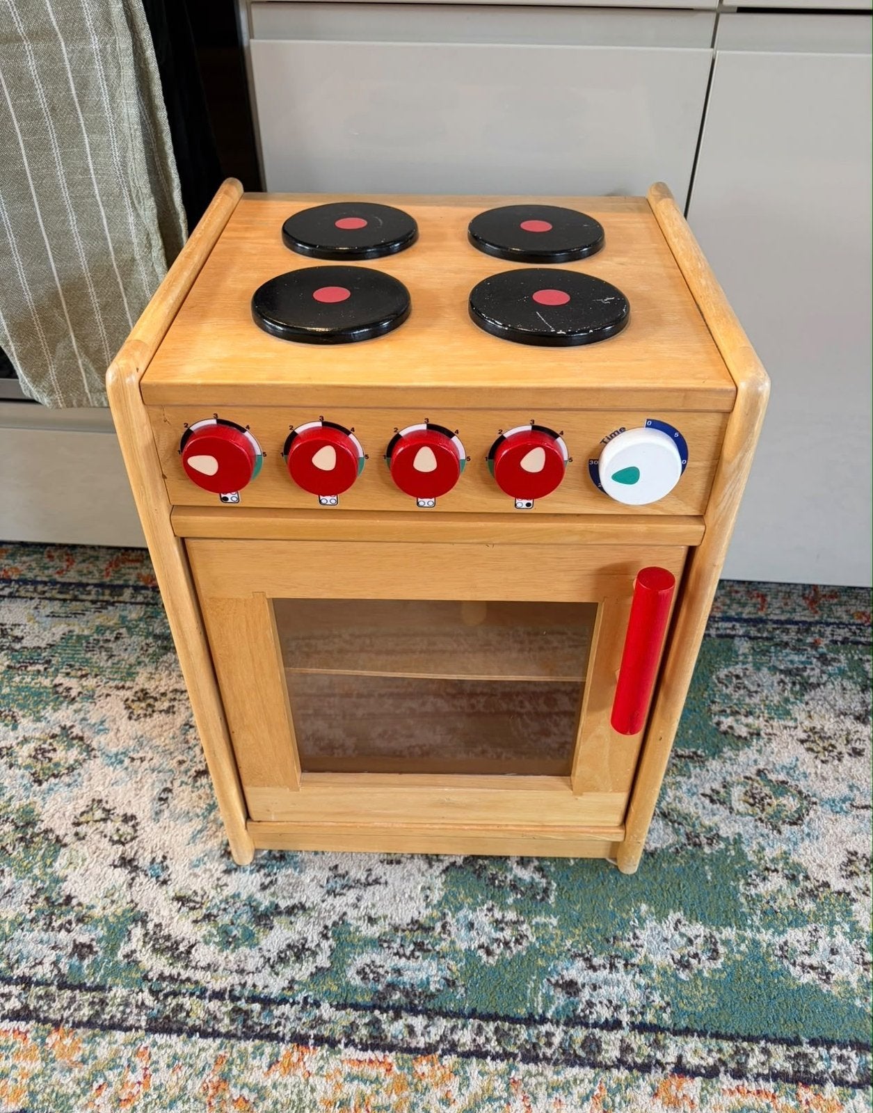 Houten speelkeuken voor peuters - klaar voor een nieuw thuis, Ophalen, Gebruikt, Hout, Speelkeuken