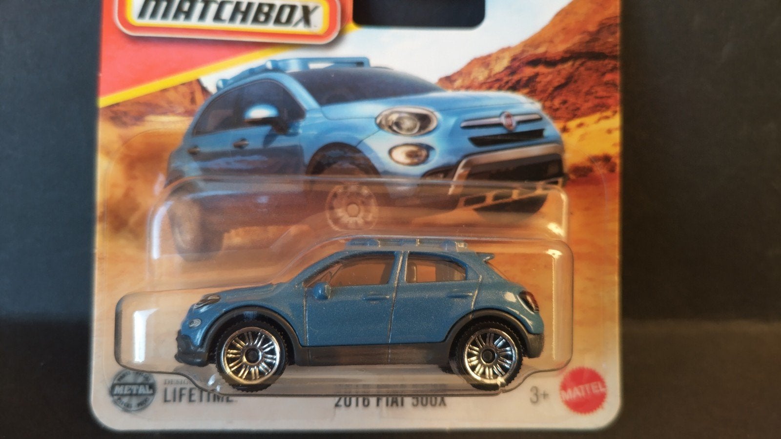 Fiat 500 x 1:64 3inch Matchbox Pol, Auto, Verzenden, ., Nieuw