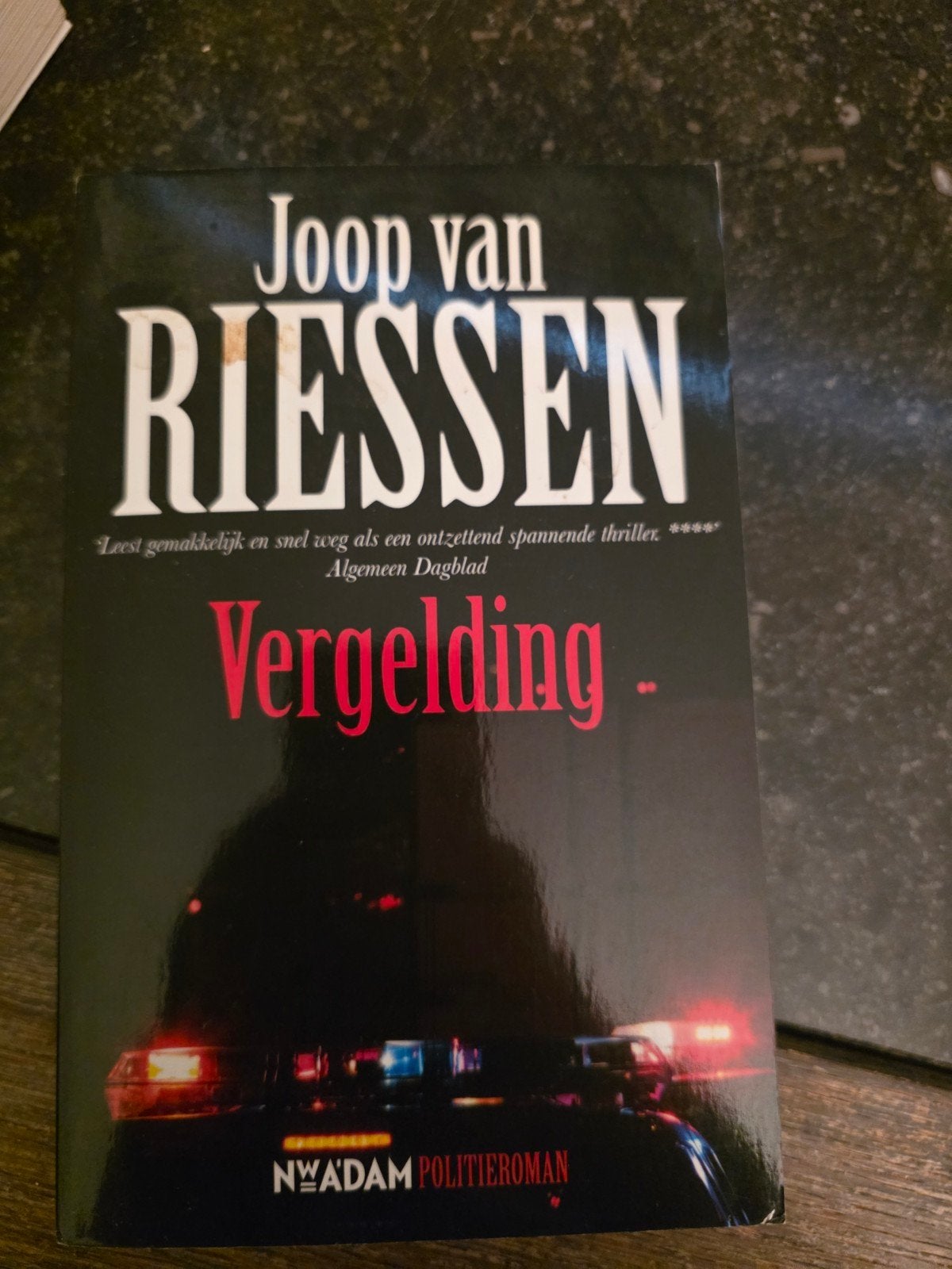 Joop van Riessen - Vergelding (Politieroman), Ophalen of Verzenden, Gelezen, Joop van Riessen, Nederland