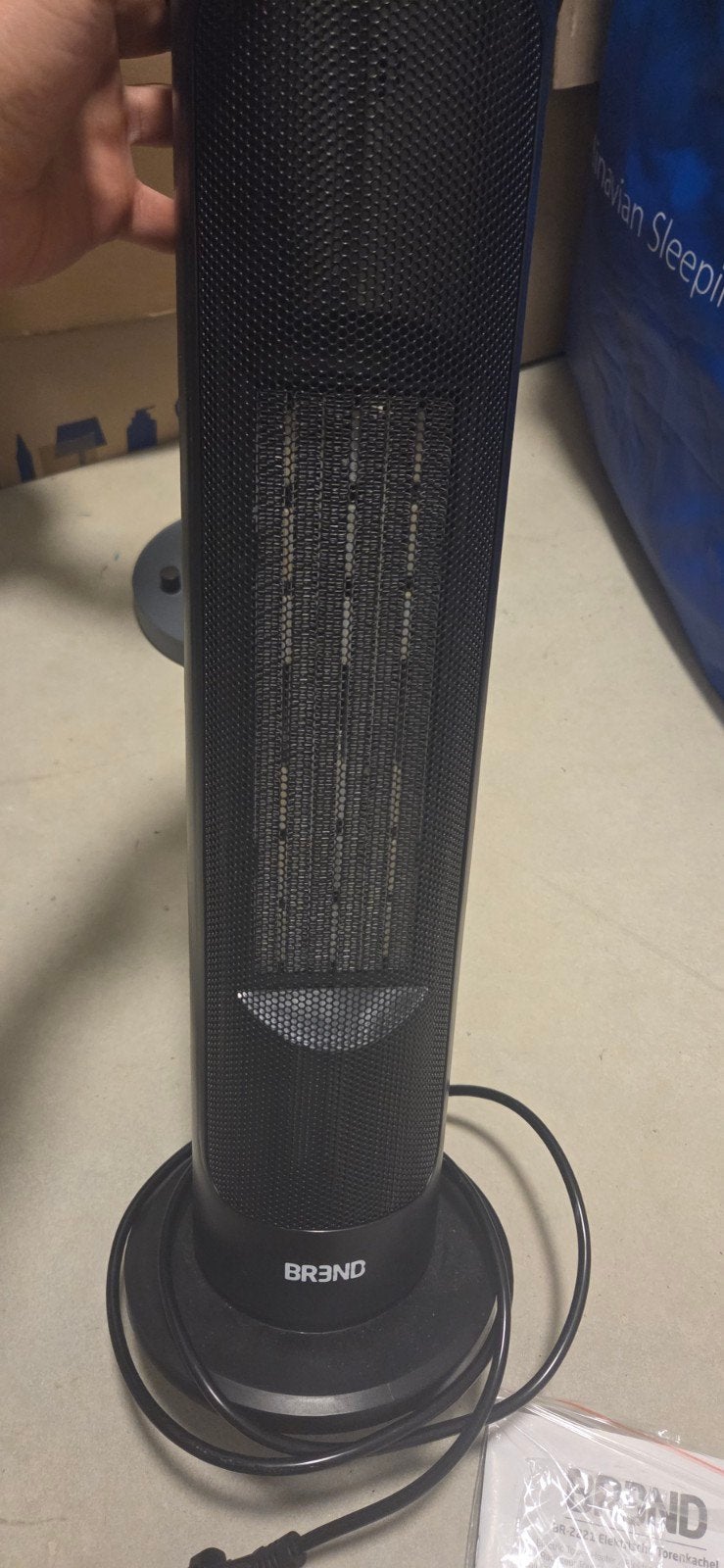 Brend BR 2221 Ceramic Fan Heater with Eco mode and thermosta, Kachel, Minder dan 60 cm, Ophalen of Verzenden, Zo goed als nieuw