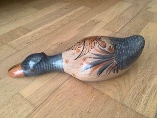 vintage beeld eend beeldje woondecoratie keramiek, Ophalen