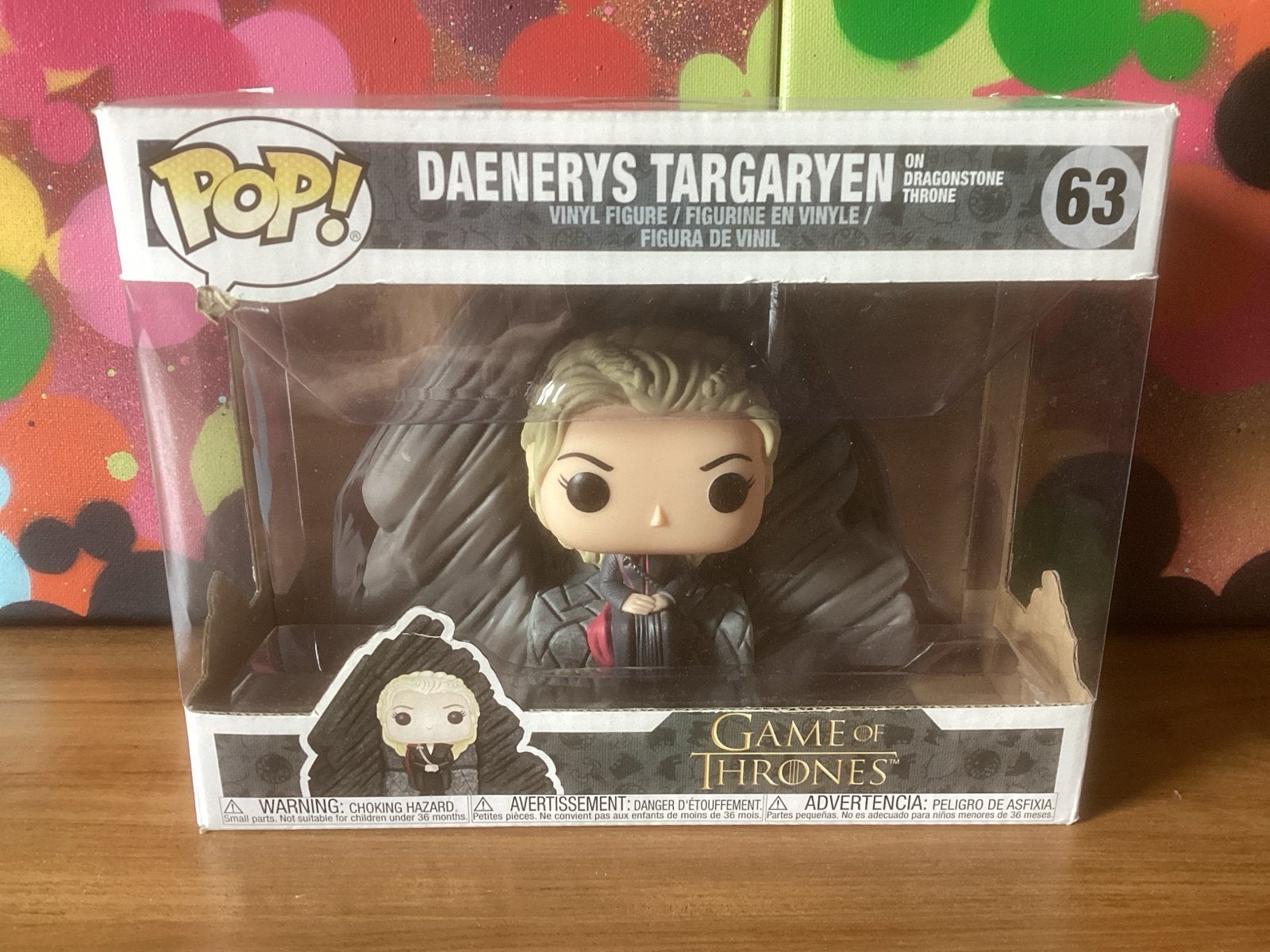 Funko Pop! Daenerys Targaryen op Dragonstone Troon, Ophalen of Verzenden, Zo goed als nieuw