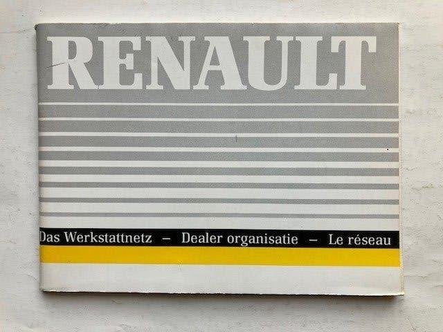 Renault Dealer Organisatie Gids 1988, Ophalen of Verzenden