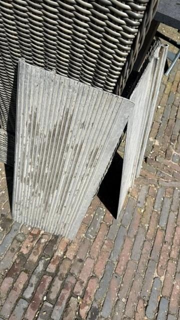 Drempelplaat Aluminium 760x600x20-70, Ophalen of Verzenden, Gebruikt, Aluminium