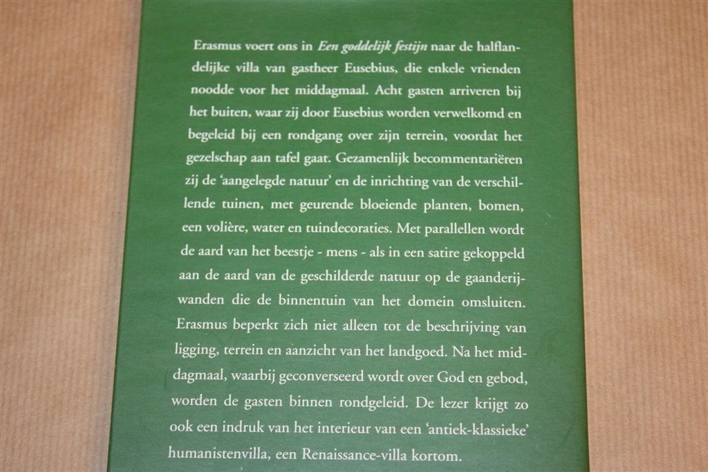 Een Goddelijk Festijn — Samenspraak, Erasmus, Boeken, Ophalen of Verzenden, Gelezen