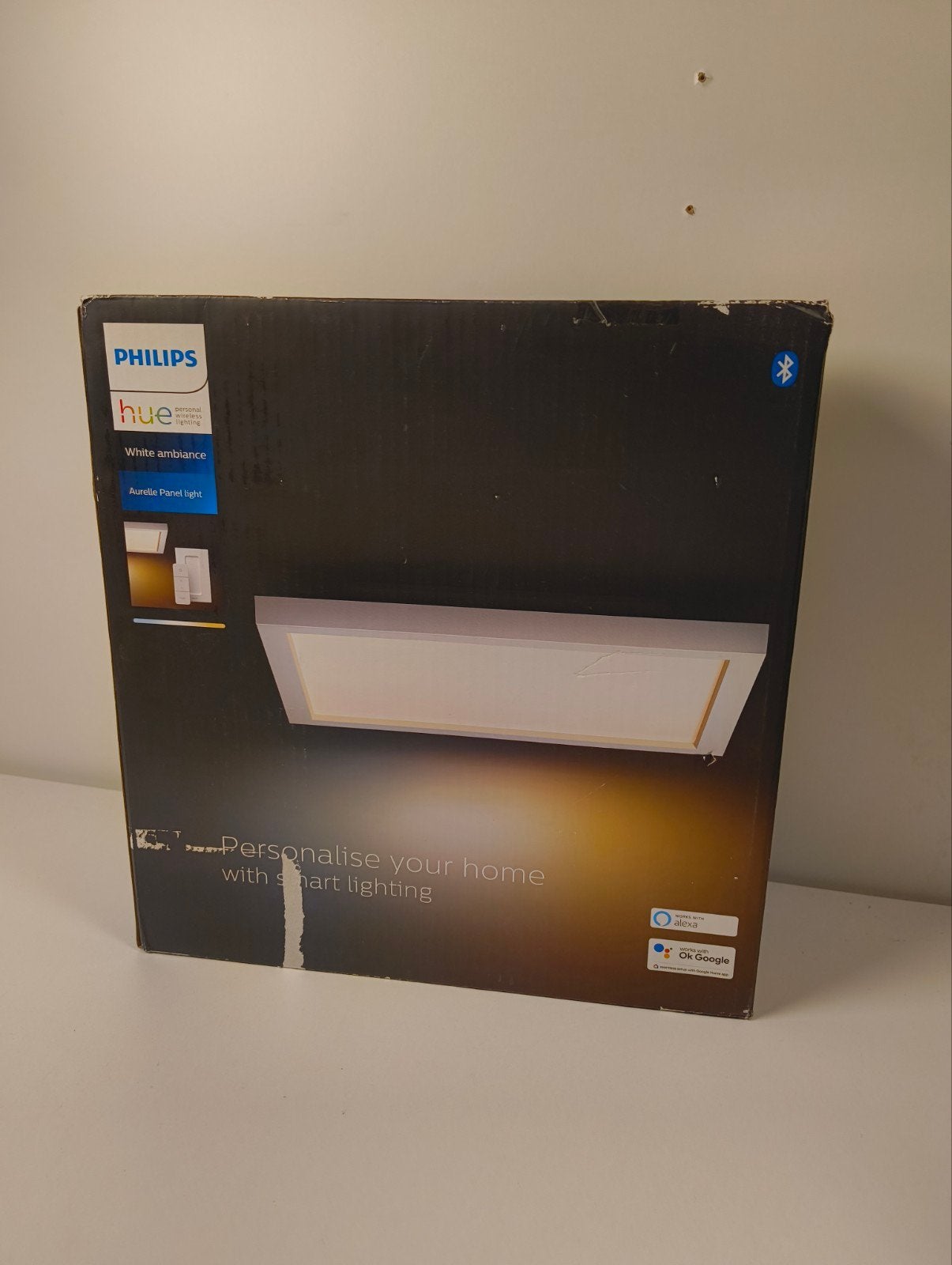 Philips Hue Aurelle Paneel Licht Wit Ambiance, Ophalen of Verzenden, Nieuw