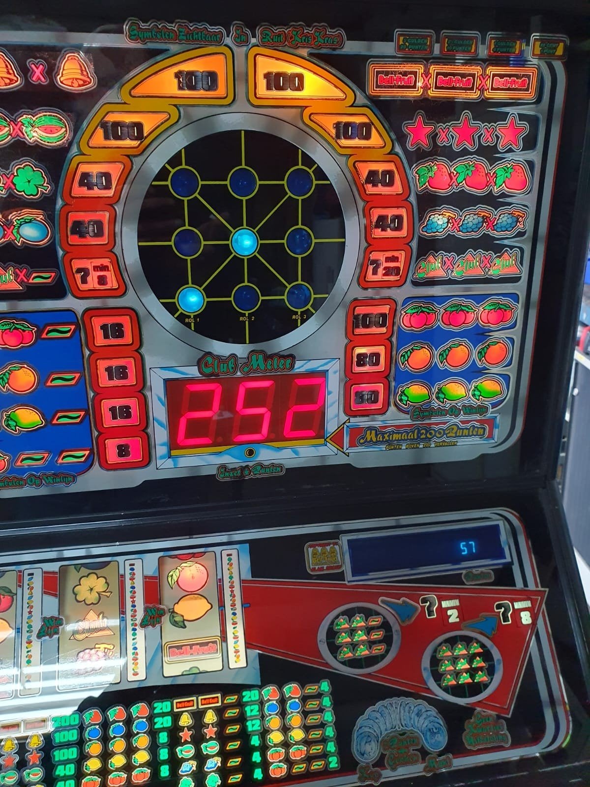 Hele nette Club 200 90 kabinet automaat - Clubmeter tot 800!, Euro, Ophalen of Verzenden, Gebruikt