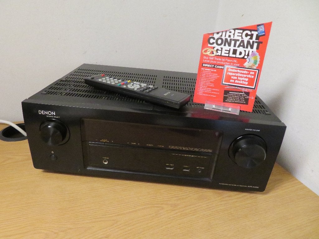 Denon 5.1 Receiver AVR-X1000 | Pawn Eindhoven, Ophalen, Gebruikt, Denon, 60 tot 120 watt