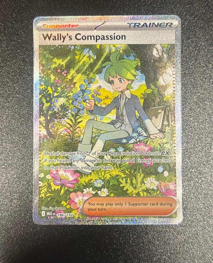 Wallys conpassion mega evolutions 186/132, Ophalen of Verzenden, Zo goed als nieuw