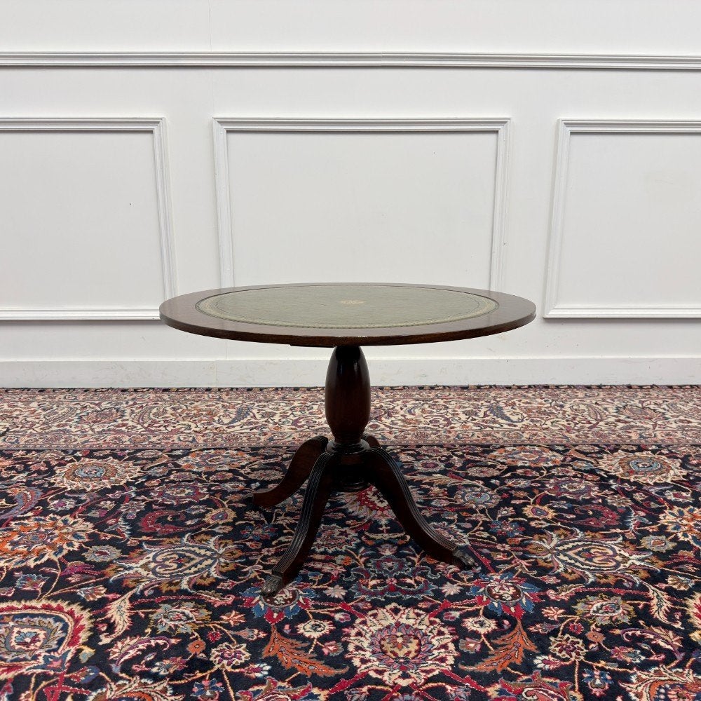 Klassiek Engels Chesterfield Salontafel Bijzettafel, Ophalen of Verzenden