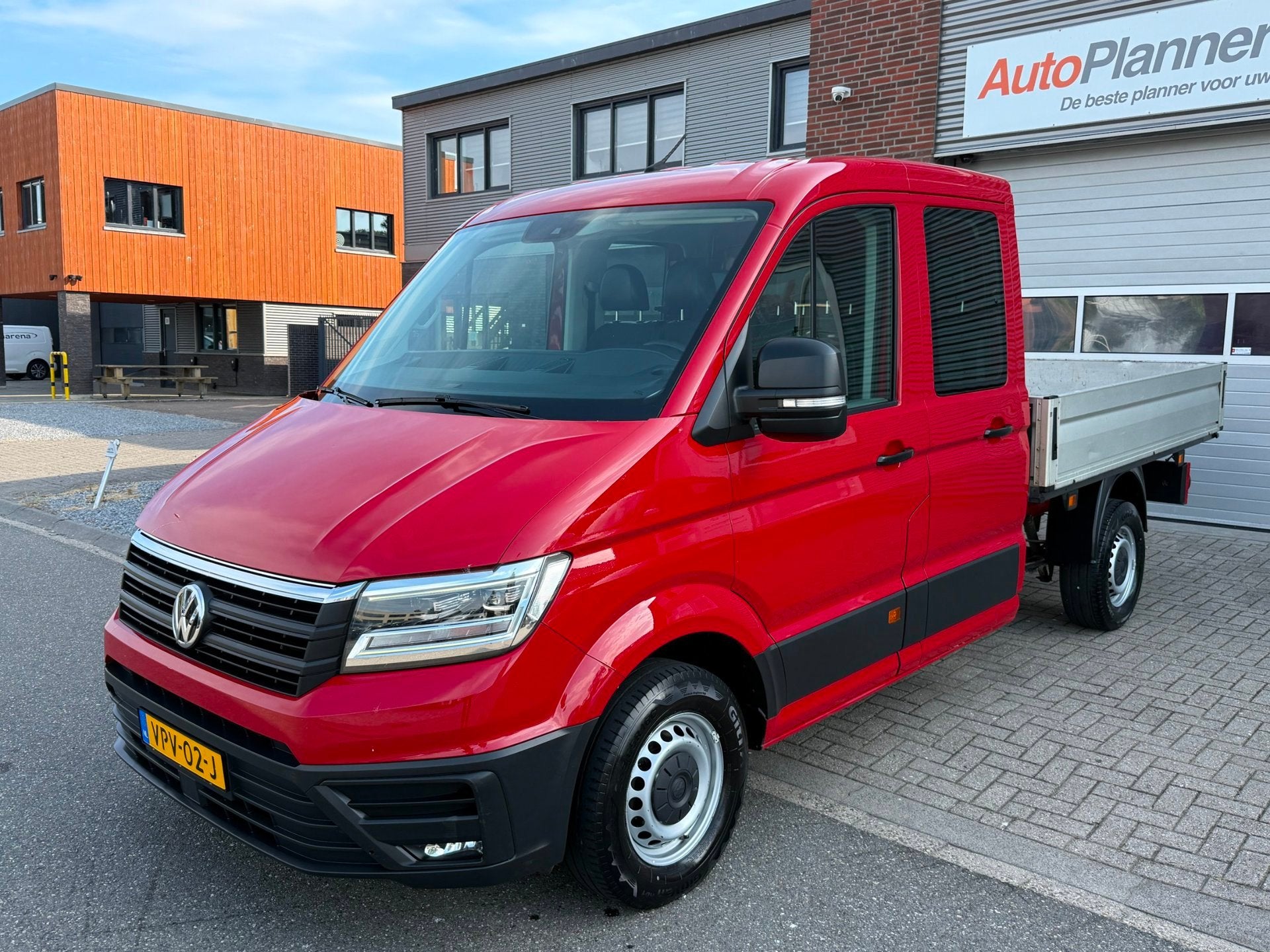 Volkswagen Crafter 35 2.0 TDI L3 DC Highline! 7-Pers.! Navi!, Auto's, Bestelauto's, Stof, Euro 6, 4 cilinders, Volkswagen