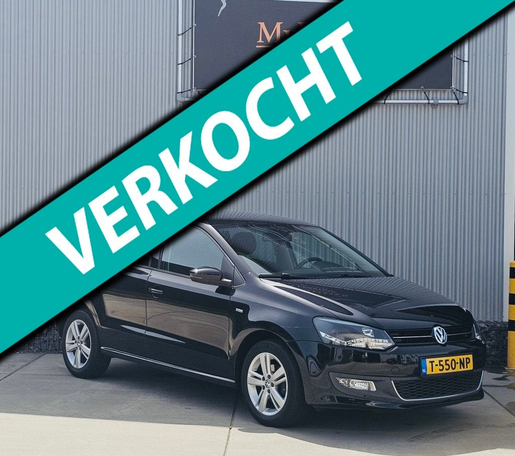 Volkswagen Polo 1.2-12V Match, clima, navigatie, stoelverwar, Auto's, Volkswagen, Euro 5, 967 kg, 1198 cc, Zwart