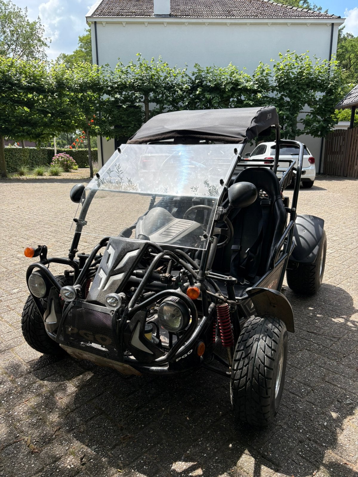 PGO BR250 Buggy met kenteken, Ophalen