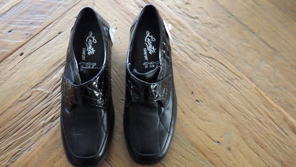 mooie dameslakschoenen maat 38, Zwart, Overige typen, Nieuw, Ophalen of Verzenden