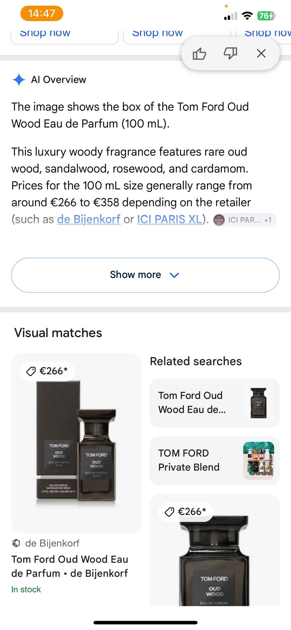 Tom Ford Oud Wood Eau de Parfum 100ml - Zo goed als nieuw, Ophalen of Verzenden, Zo goed als nieuw