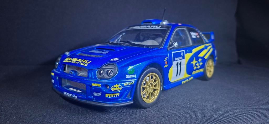 Solido Subaru Impreza WRC Solberg / Mills. BIEDEN, Hobby en Vrije tijd, Modelauto's | 1:18, Ophalen of Verzenden, Solido
