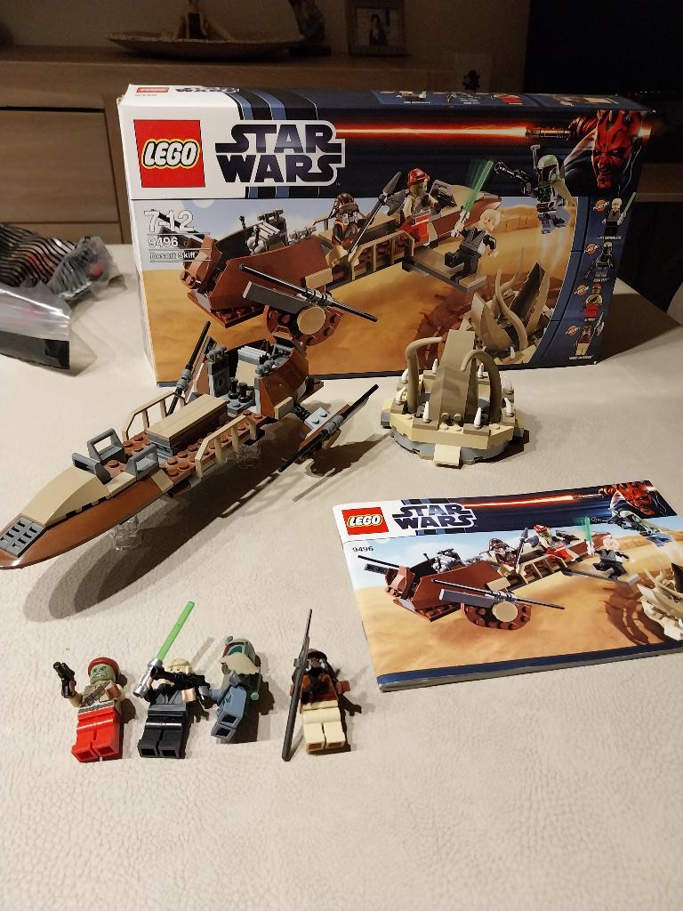 lego star wars 9496 Desert Skiff, Star Wars, Lego, Ophalen of Verzenden, Zo goed als nieuw