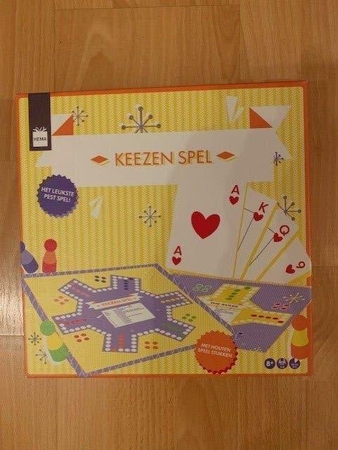 KEEZENSPEL - Z.G.A.N., Vijf spelers of meer, Ophalen of Verzenden, Zo goed als nieuw, Hema