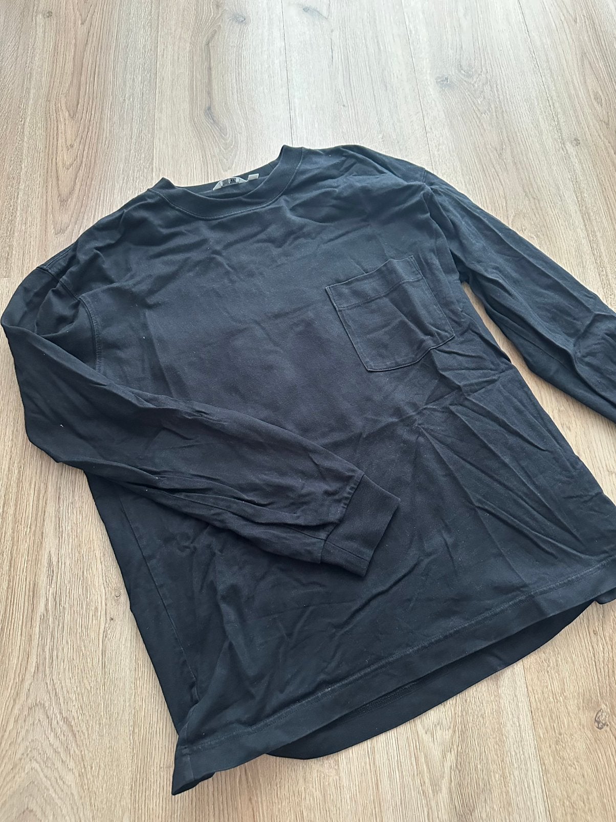 Uniqlo Origine sweater, Kleding | Heren, Ophalen of Verzenden, Zo goed als nieuw, Maat 48/50 (M), Zwart