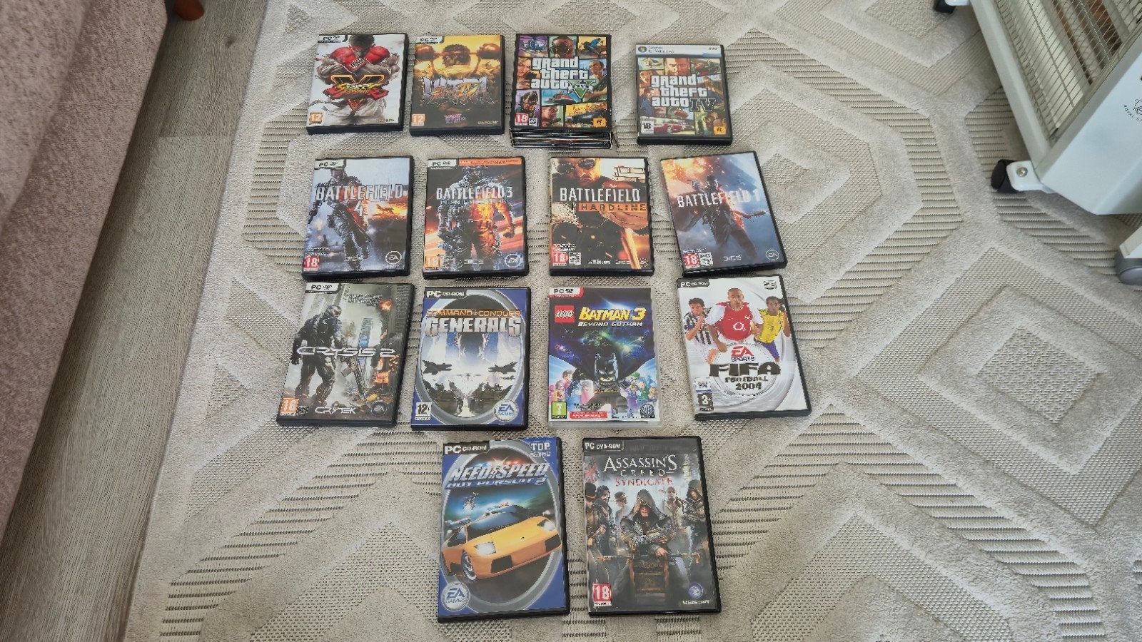Diverse PC Games Collectie, Gebruikt, Vanaf 18 jaar, Overige genres, 1 speler