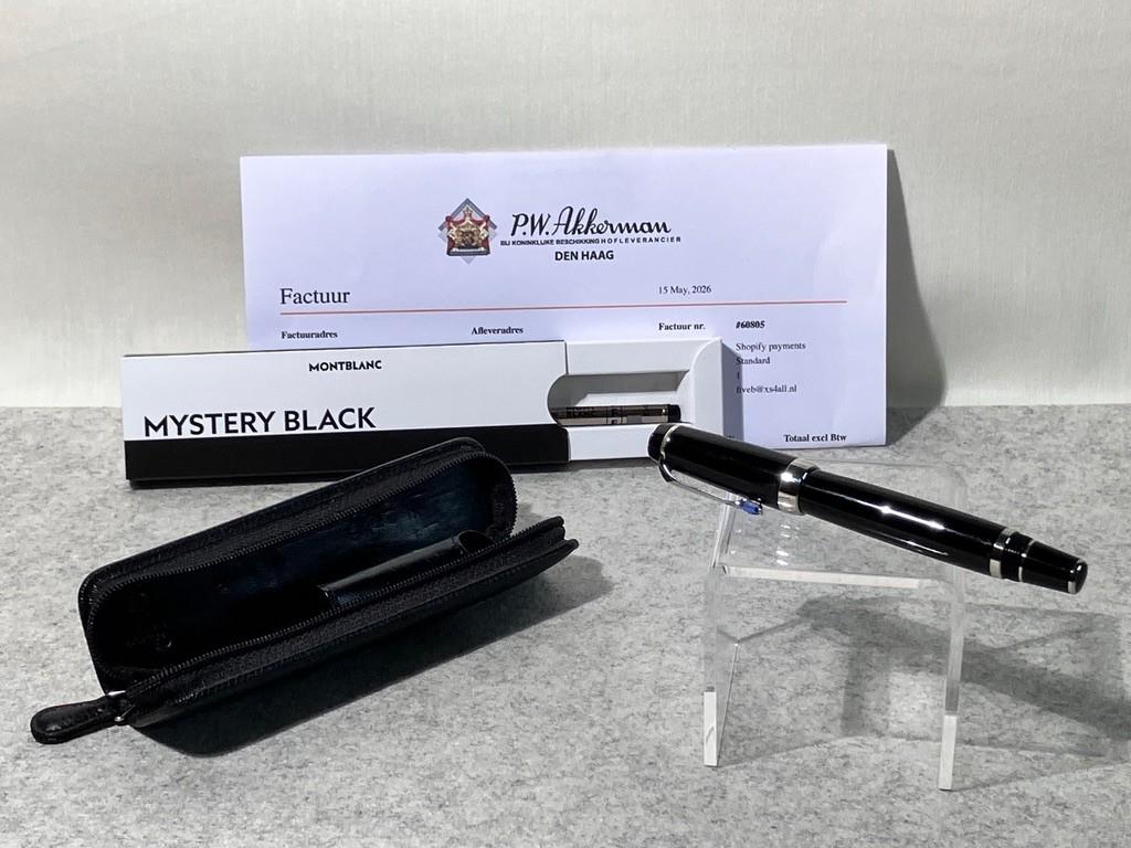 Montblanc Bohème Bleu 2010 rollerball met etui en vullingen, Verzenden, Zo goed als nieuw, Overige typen, Mont Blanc