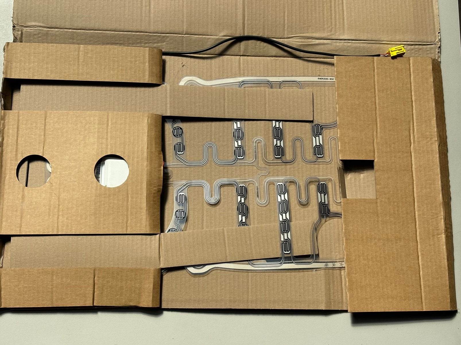 Mercedes-Benz W220 Stoelbezettingsmat Nieuw, Verzenden