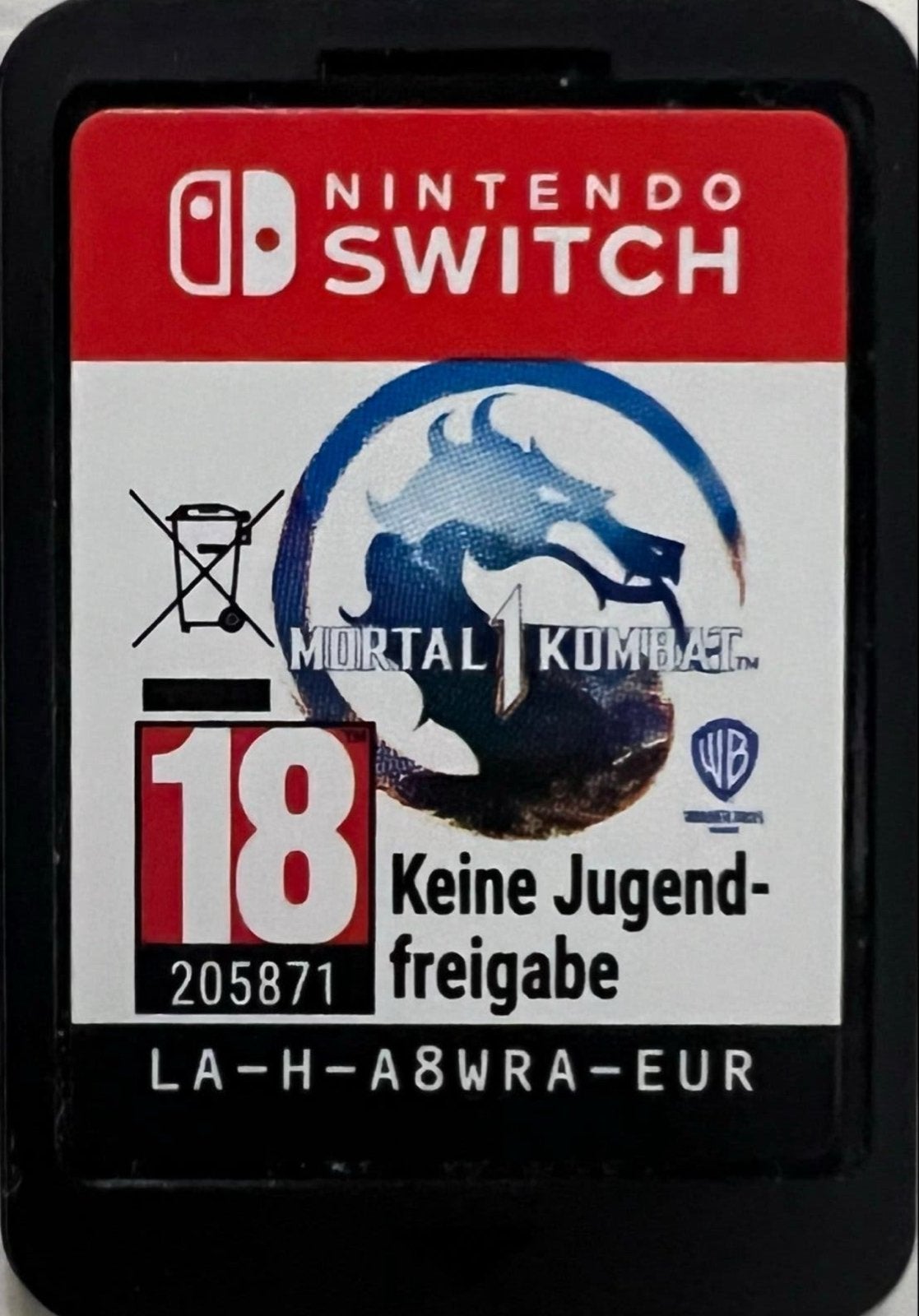 Mortal Kombat 1 Nintendo Switch Game, Ophalen of Verzenden, Zo goed als nieuw, Switch Original