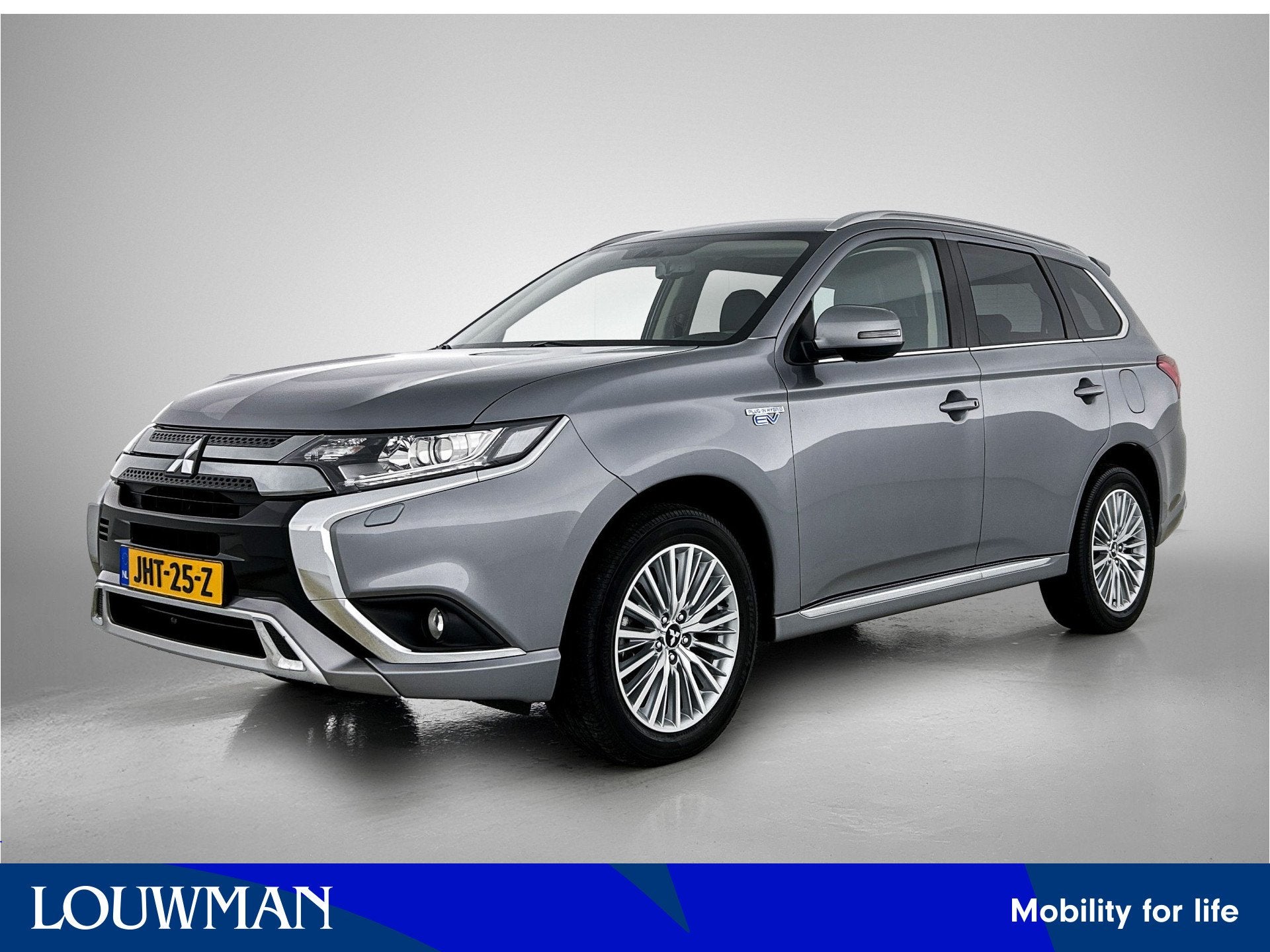 Mitsubishi Outlander 2.4 PHEV Pure+ | 18" Lichtmetaal | Came, Auto's, 12 maanden, Zwart, 4 cilinders, Automatische klimaatregeling