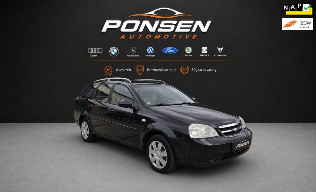 Chevrolet Nubira Station Wagon 1.6-16V Spirit Limited Editio, Auto's, Chevrolet, Euro 5, Gebruikt, 4 cilinders, 610 kg