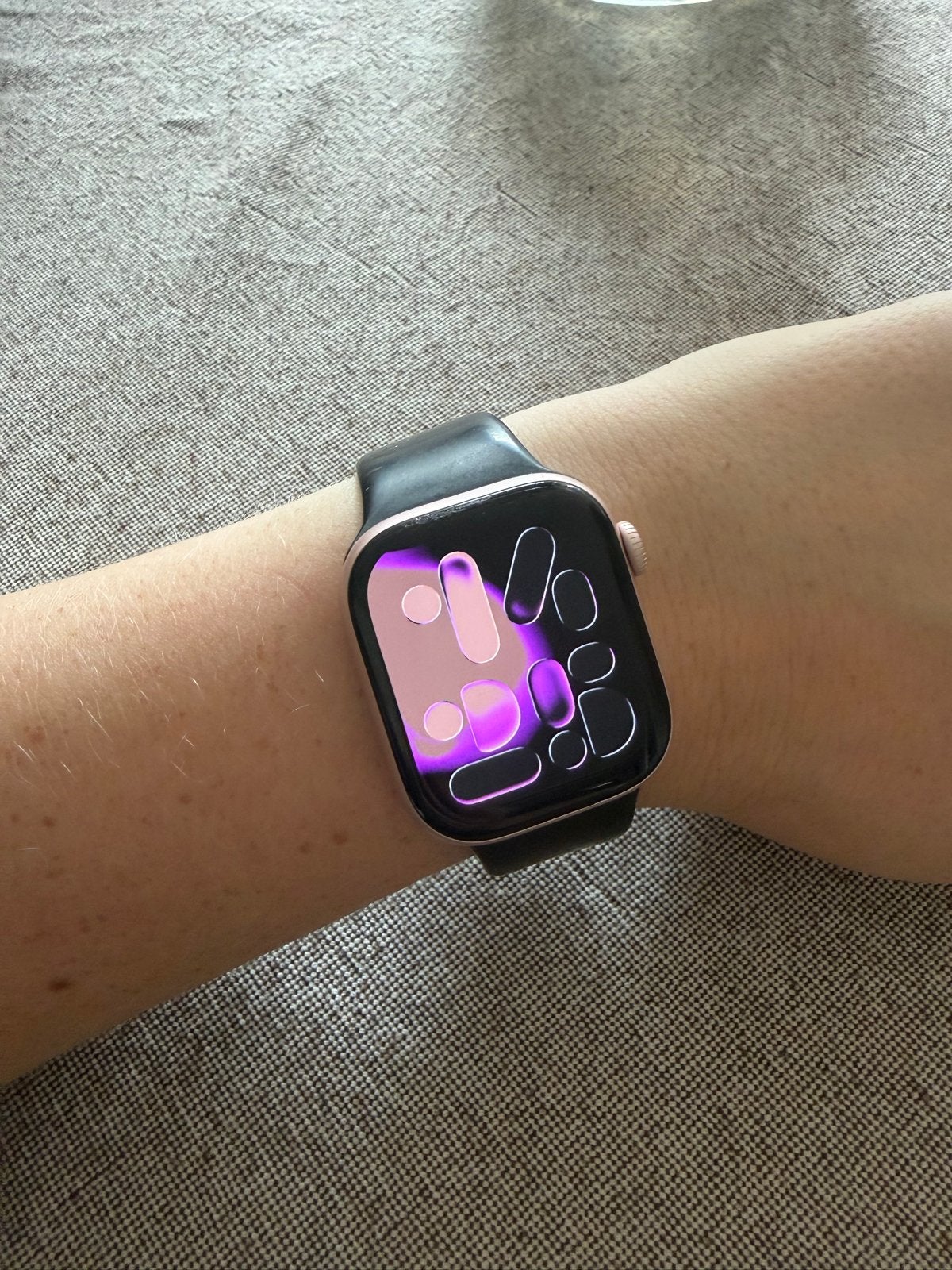 Apple Watch Series 10 42mm Aluminium Case Zwart, Ophalen, Zwart, IOS, Zo goed als nieuw